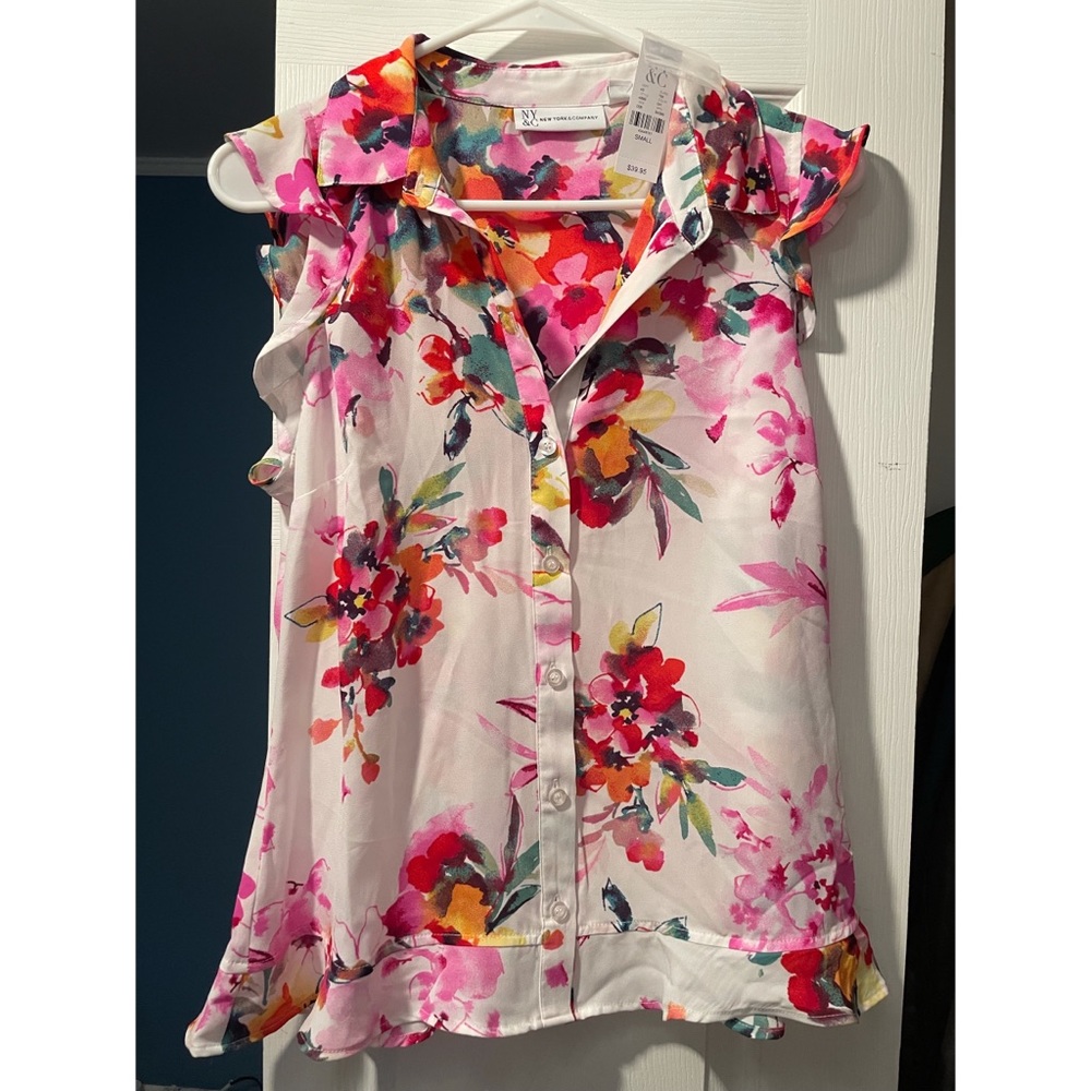 Floral dress shirt